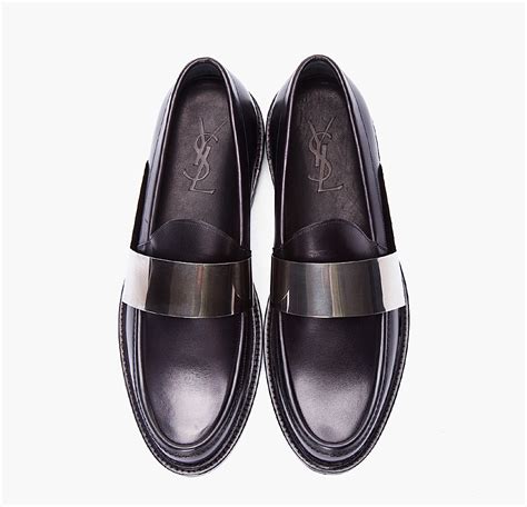 ciabatte ysl uomo|Saint Laurent Loafers for Men .